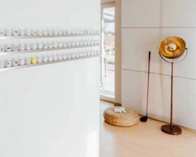 Golf ball wall rack PRO21