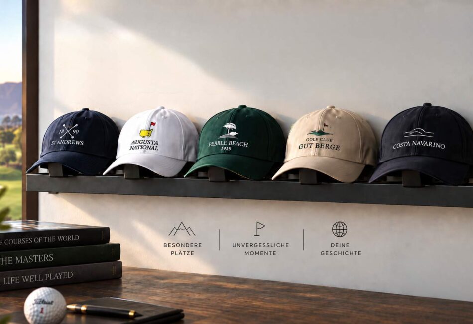 Golfcap Halter als Cap Gallery von Golf+Steel